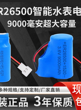 原装ER26500 SPC1520 C型2号3.6V计量表天然气智能水表锂电池专用
