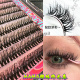 辣妹浓郁炸毛卷 欧美辣妹浓密睫毛亚裔上镜混血毛绒绒5D嫁接感睫