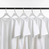 Белая цветная качественная футболка с коротким рукавом, базовая рубашка, оверсайз