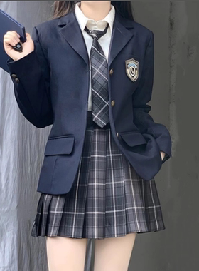 可奈物语丨简川高·本佐中西服 校供感哗叽西装JK/DK证照毕业神装