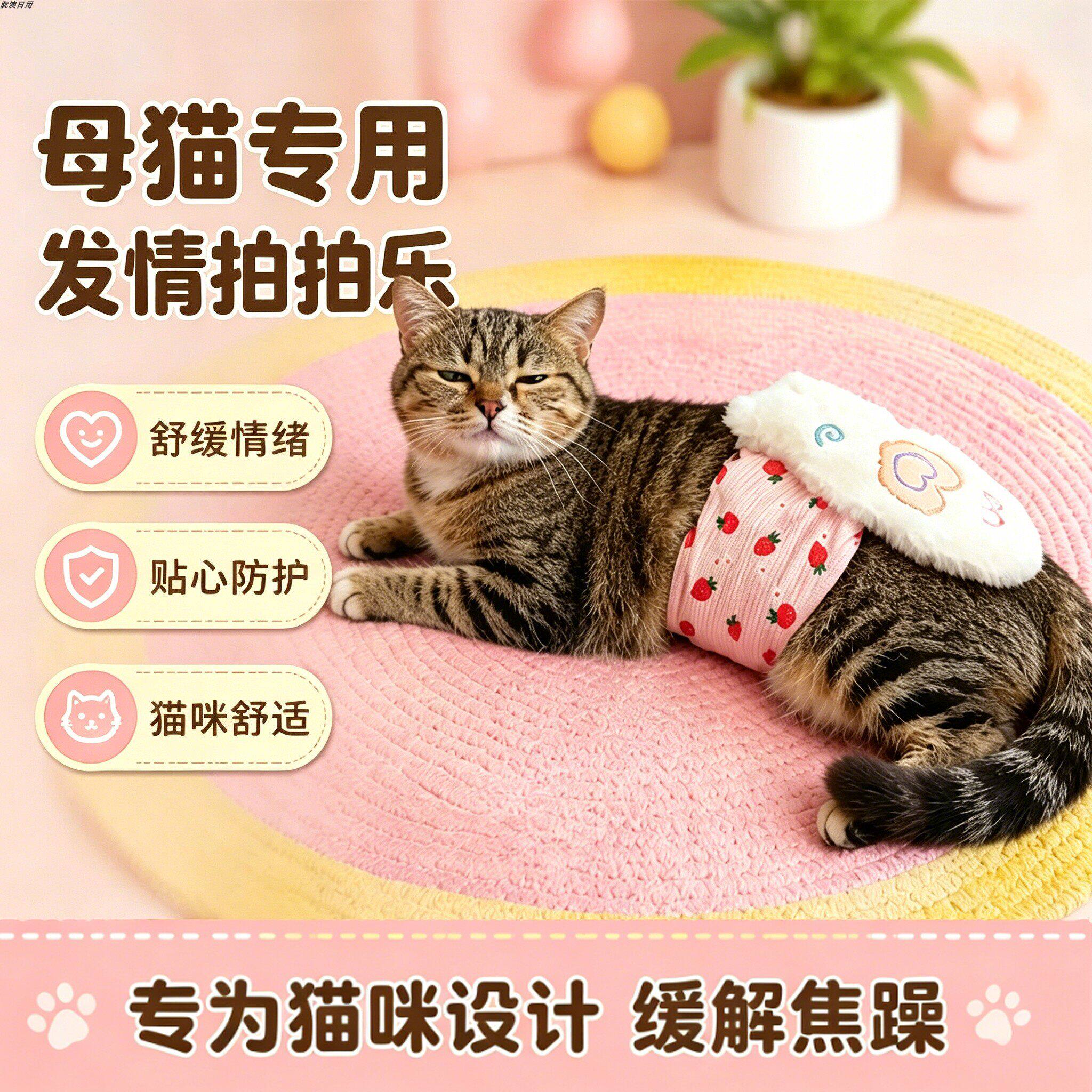 狸花猫专用母猫发情玩具自慰器猫发情期小猫安慰安抚泻火拍屁股动