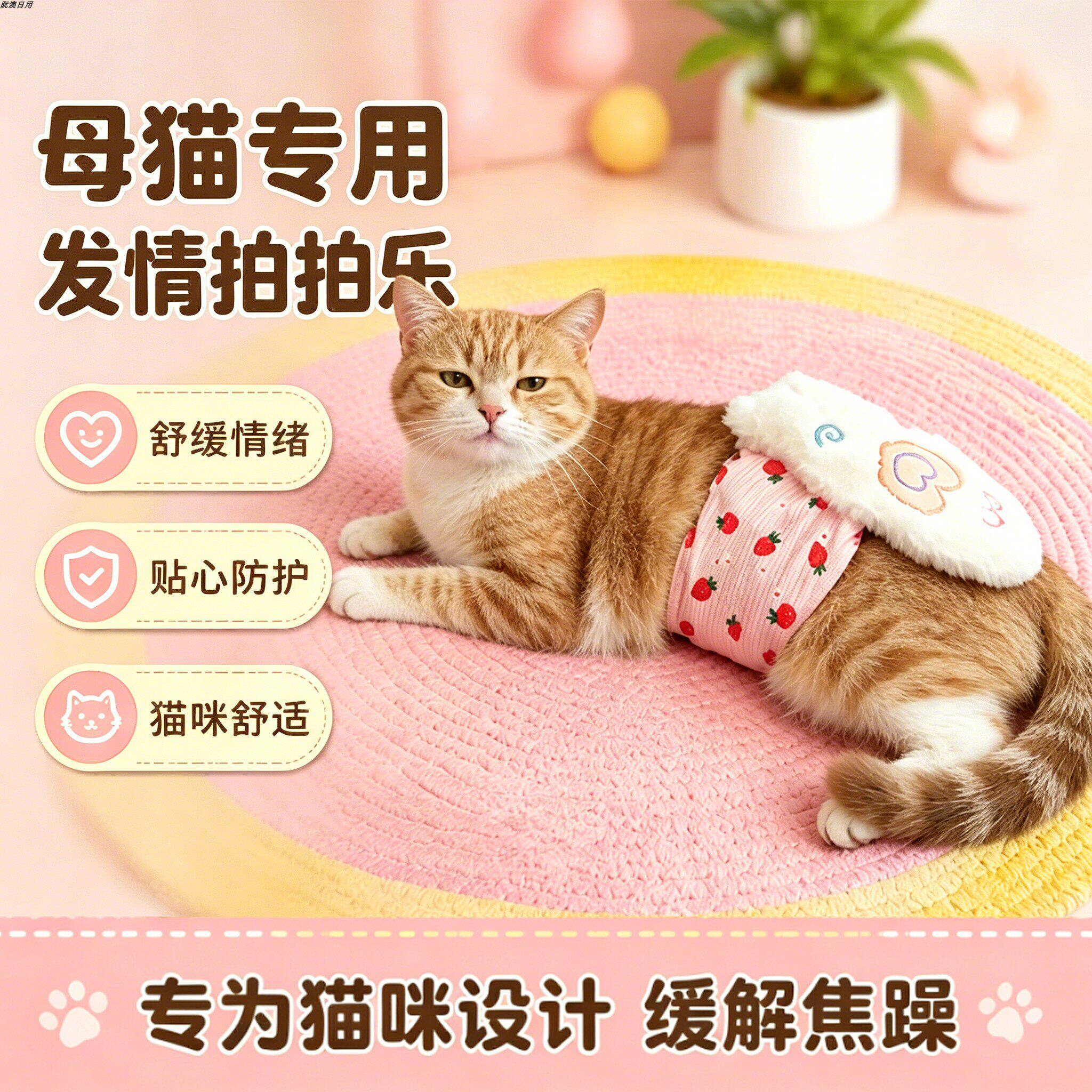 加菲猫专用母猫发情玩具自慰器猫发情期小猫安慰安抚宠物自动神器