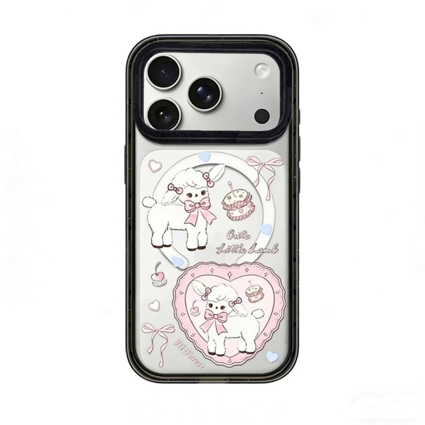【韩国代购】森林早报春日咩咩适用苹果17/16promax手机壳iphone15/14pro/plus防摔透明13/12磁吸Magsafe外壳