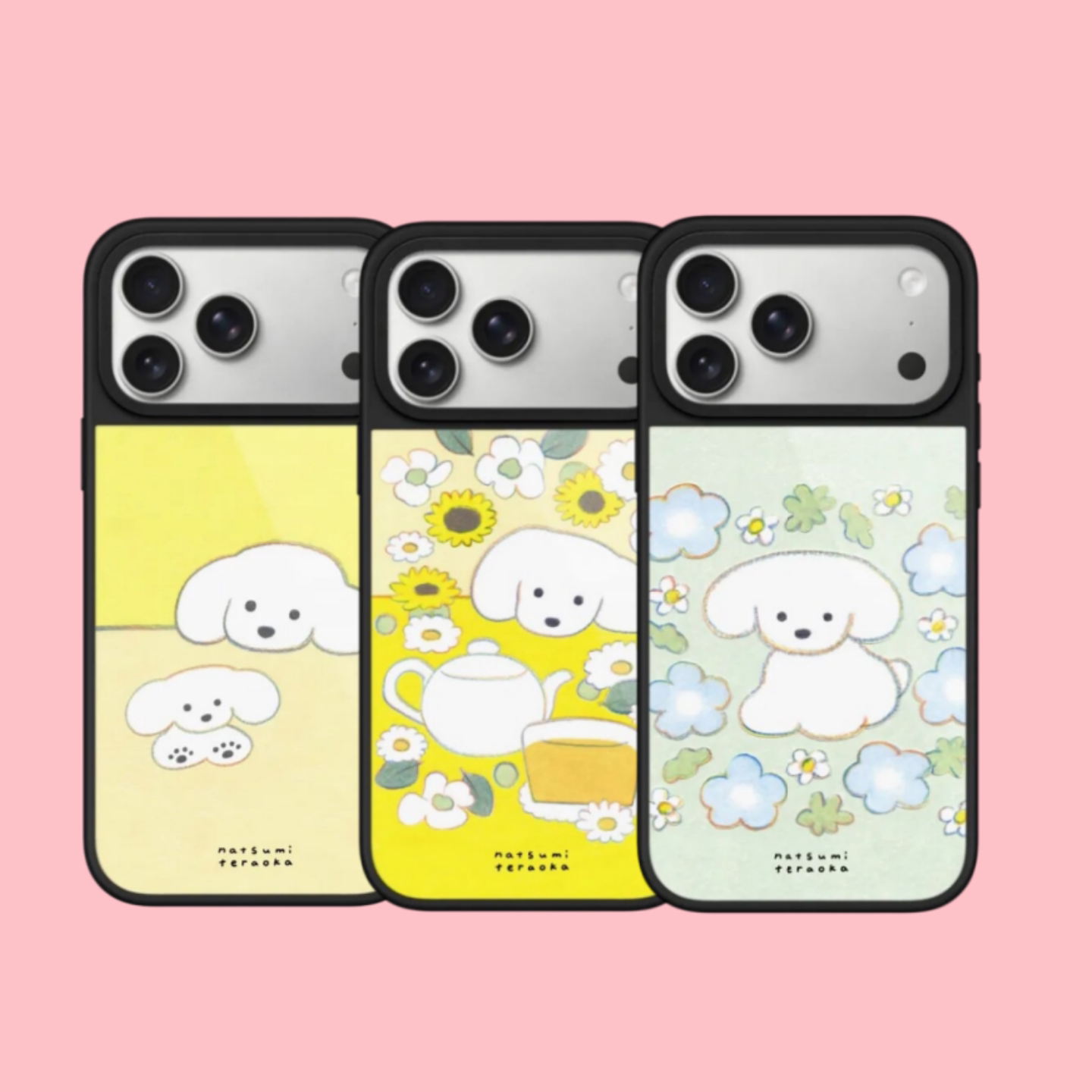 【韩国代购】新款晶釉镜面萌趣狗狗适用iphone18/17promx手机壳苹果16/15pro防摔外壳苹果14/13磁吸Magsafe12