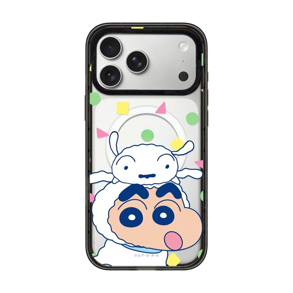 【韩国代购】新款小新小白装扮贴纸适用iphone18/17promx手机壳苹果16/15pro外壳苹果14/13磁吸Magsafe高级18
