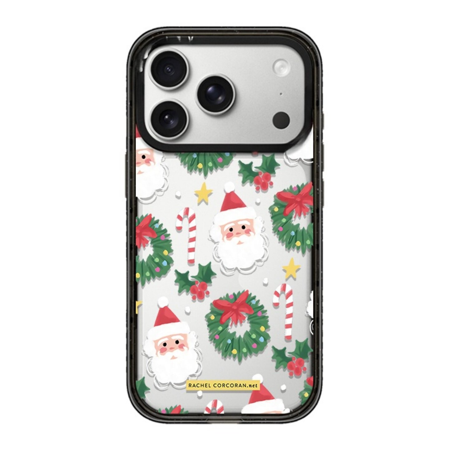 【韩国代购】新款圣诞老人糖果适用苹果17promax手机壳iphone16/15pro/plus保护套14/13/12磁吸Magsafe防摔11