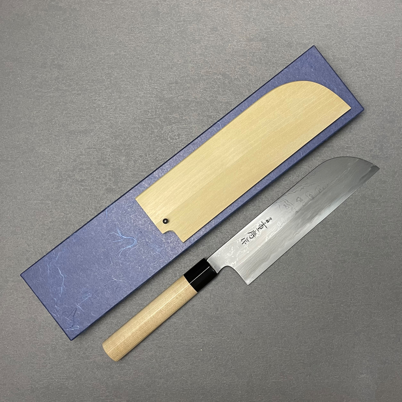 重房作K120C片刃锻地镰型薄刃