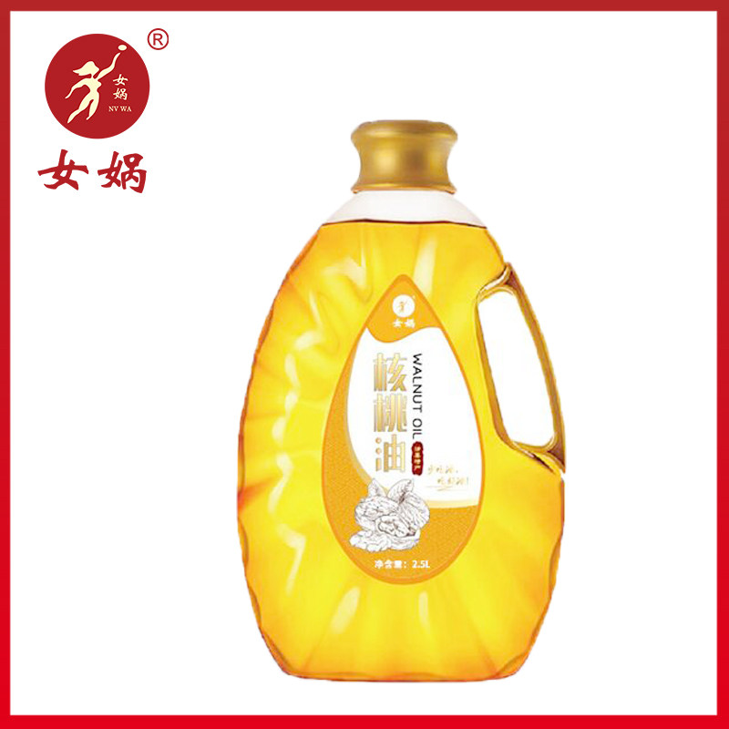 女娲核桃油家庭实惠2.5L装河北邯郸特产纯核桃油