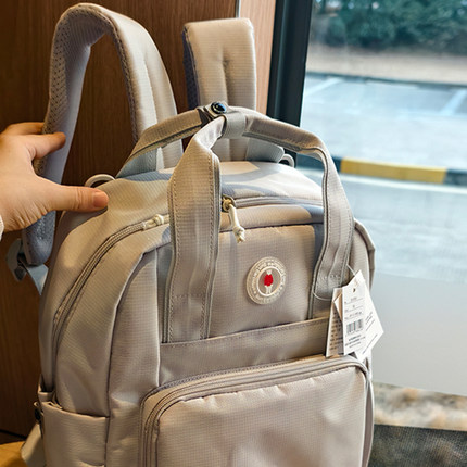 【品牌正品】折扣高级~超慵懒美呆~双肩背包大~轻~牢固~旅行日背