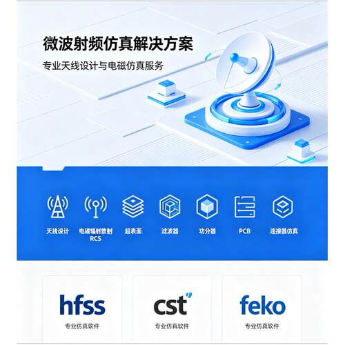 代做 彷真HFSS CST FEKO ADS cadence 电磁设计 技术指导报告撰写