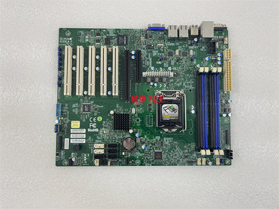 超微单路服务器主板 X10SLA-F LGA1150针 5个PCI插槽支持1200V3