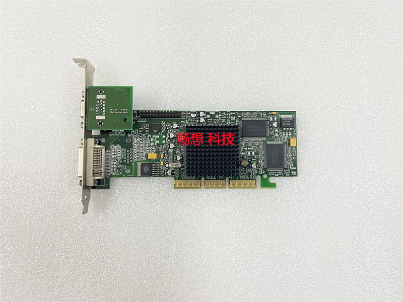 原装拆机 MATROX 7012-03 REV A32MB G55+MDHA32DB AGP 接口显卡