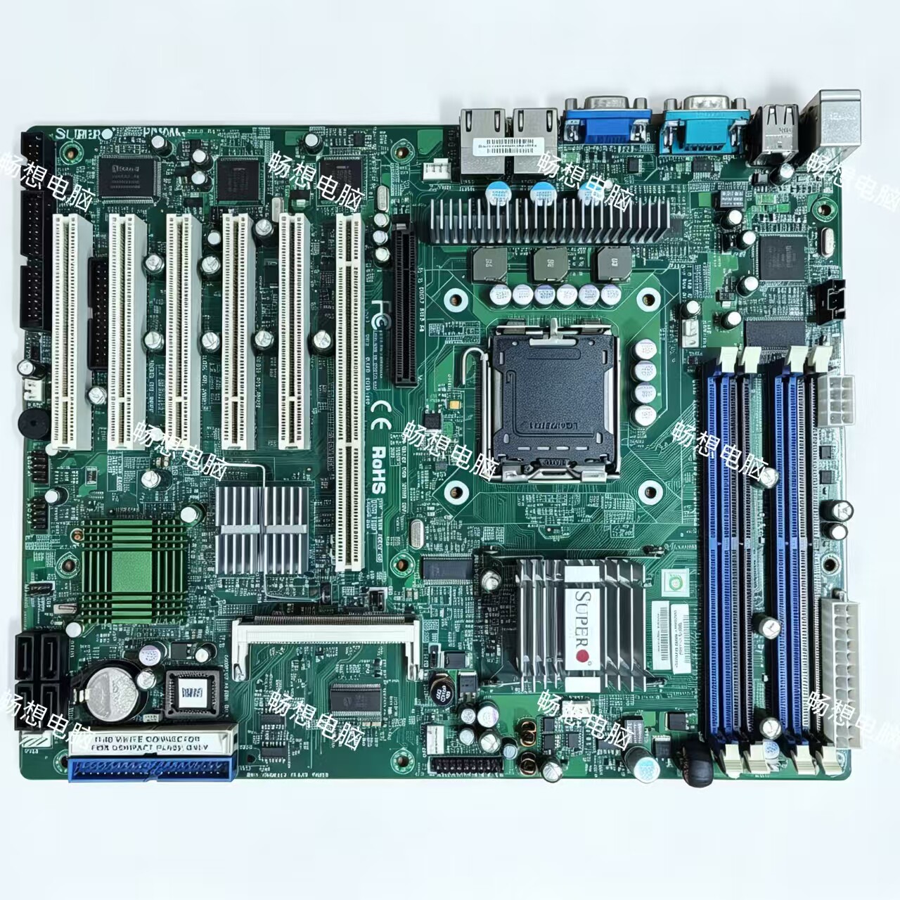 原装超微SUPER PDSMA+ REV:1.01 775针服务器主板 工控设备机主板