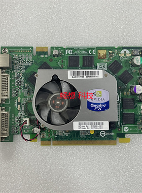 原装正品 nvidia Quadro FX1400 显卡 P260 图形显卡128M 双DVI