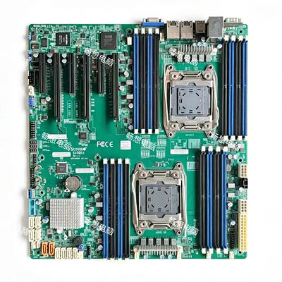 超微X10DRi REV:1.10 服务器主板 工控主板 双万兆网口 V3 V4 CPU