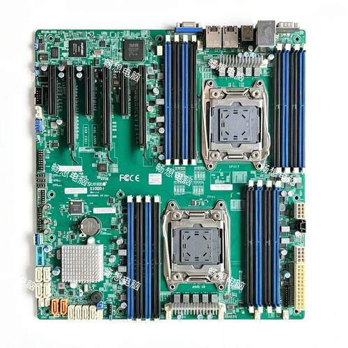 超微X10DRi REV:1.10 服务器主板 工控主板 双万兆网口 V3 V4 CPU