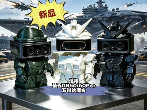 适用萤石CB60/60PRO高达/扎古造型外壳支架万利达魔方监控配件