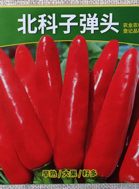 北科抗旱耐涝高产早熟朝天椒种子