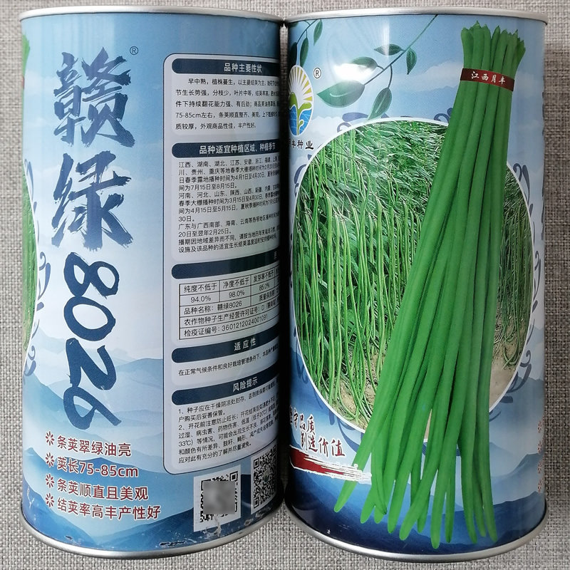 长豆角种籽肉厚翠绿长条豇豆种子