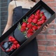 成都鲜花速递金牛区高家庄中海国际红玫瑰花束情人节同城鲜花配送