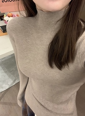 VASSE 多色入好好穿秋冬软糯仿羊绒针织衫 高领/半高领显瘦打底衫