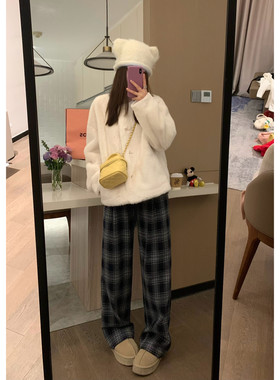 颜色绝美温柔仿貂绒短毛环保皮草