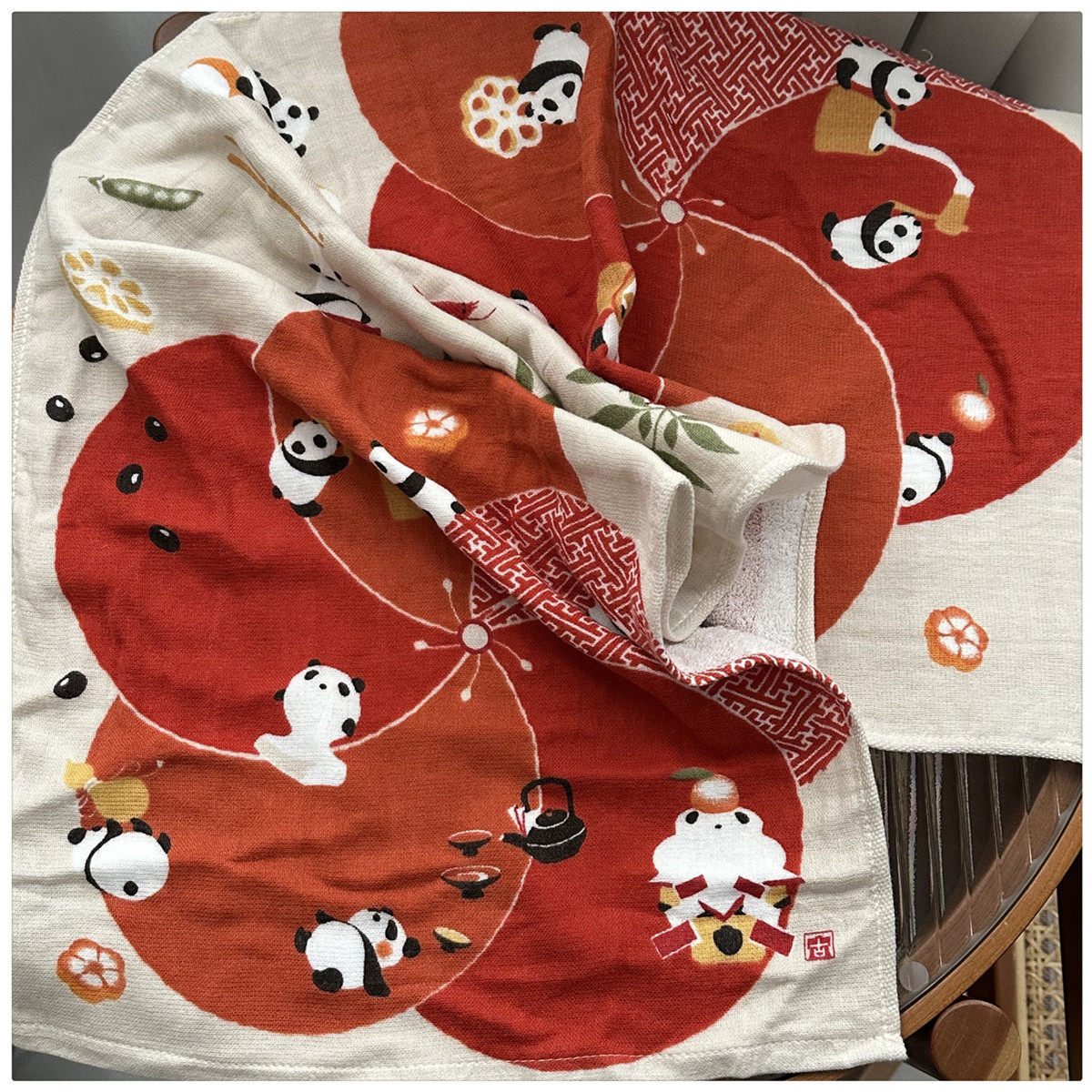 出口日本外贸单纯棉纱布柔软吸水婴幼儿童春夏季薄款亲肤毛巾面巾