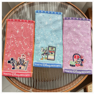 新品 出口日本單外貿(mào)純棉兒童柔軟面料可愛刺繡手帕小條巾