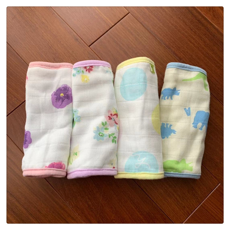 背带口水巾咬咬巾双肩肩垫婴儿护肩套吮吸磨牙巾推车把手套防啃咬