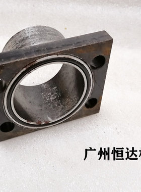 挖掘机配件小松日立改川崎K3V112/K3V63液压泵进油管法兰大管接头