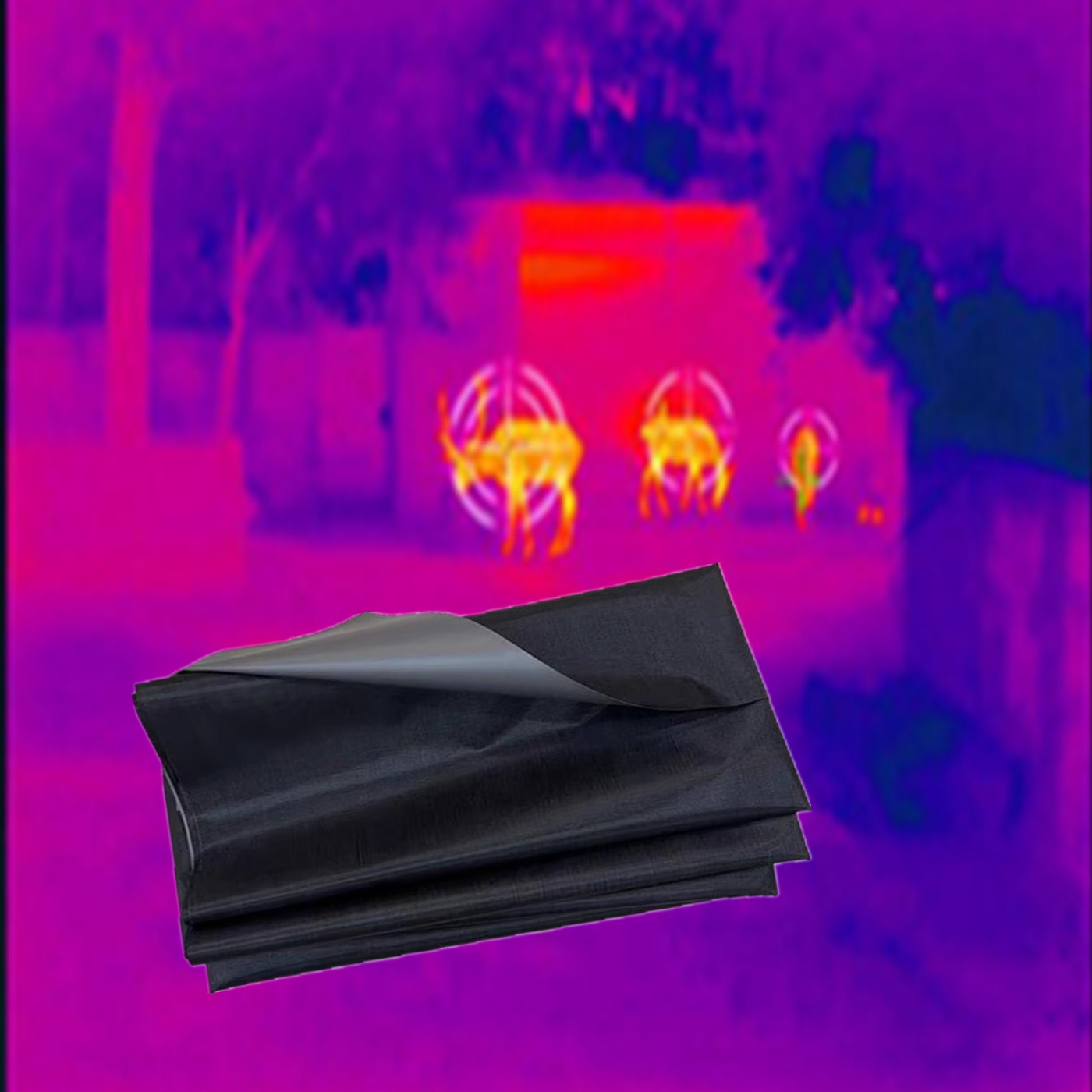 防红外线专用布防热成像看透遮挡