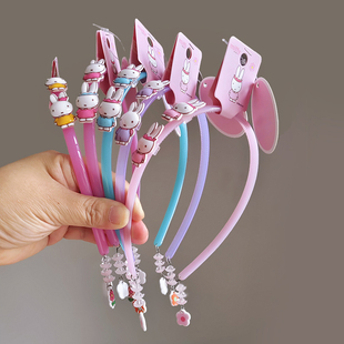 荷兰Mercis by官方授权Miffy米菲儿童亚克力吊坠防滑发箍有齿头箍