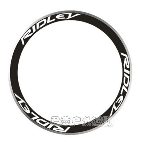 RIDLEY公路车轮组碳圈刀圈贴纸 死飞自行车轮组贴纸 个性保护贴