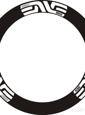 新款EVNE SES DISC轮组碳圈刀圈贴纸 死飞自行车轮组贴纸公路车