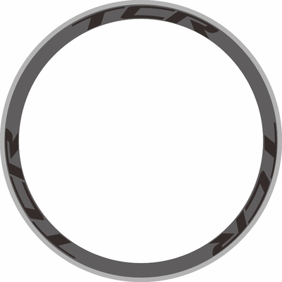 TCR轮组贴纸公路自行车碳刀圈个性贴纸 防晒防水 2个轮子碟刹圈刹