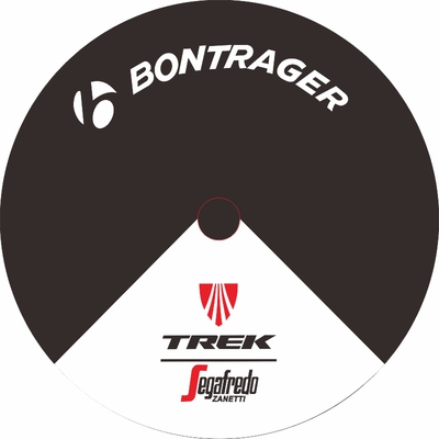 BONTRAGR TRAK封闭轮贴纸公路车封闭碳刀圈个性贴纸 1个轮反正面