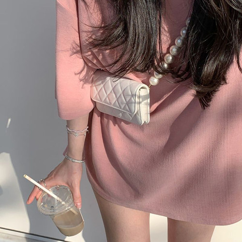 网红同款包包2026新款珍珠链条女