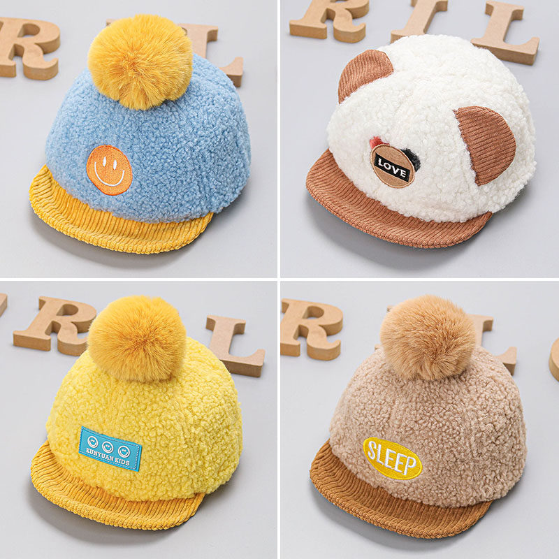 宝宝帽子秋冬天韩版加厚软檐鸭舌帽男童保暖女婴幼儿可爱超萌童帽,童装/婴儿装/亲子装,帽子,淘宝优惠券,粉丝福利购,淘宝优惠卷
