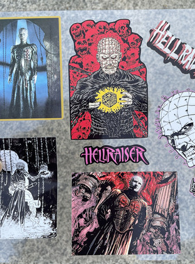 奇怪猫Hellraiser猛鬼追魂谷子周边收藏电脑ipad手帐咕卡痛贴纸
