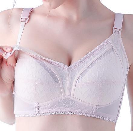 全罩杯薄款孕期喂奶上托哺乳文胸