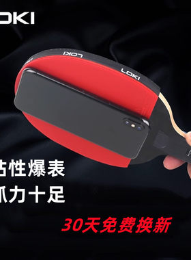 LOKI雷神专业乒乓球实木碳素球拍6星7星8星9星弹性比赛训练球拍