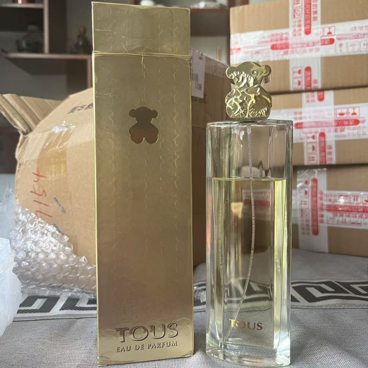 国现西班牙正品Tous桃丝熊金色小熊浓香/银色淡香可爱女士香水