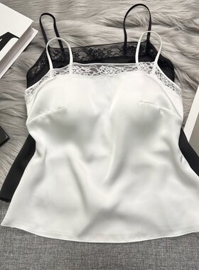 宽松遮肉防走光免穿文胸吊带背心