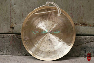 手工专业武汉铜锣高洪太33CM中虎音锣33公分中音虎锣中音锣中虎锣