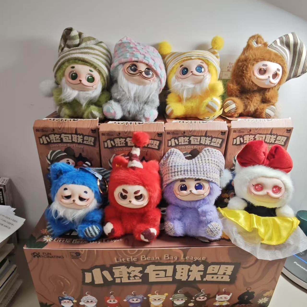 范趣町GISMOW小憨包联盟盲盒搪胶毛绒娃娃手办明星同款官方旗舰店