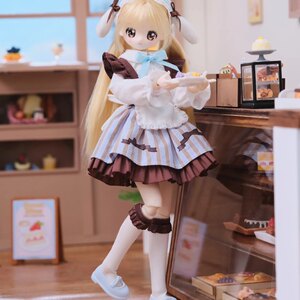 正品未启之扉星希岛OOTD系列可动人偶BJD盲盒植发小钥匙二代娃娃