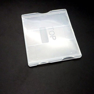 玻片盒塑料切片盒载玻片盒病理切片盒3片装玻片邮寄盒