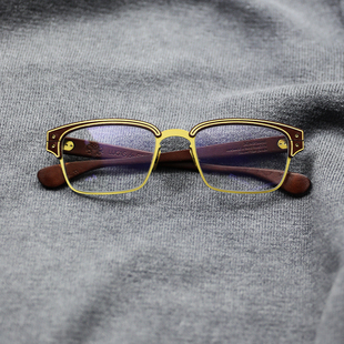 theWAREHOUSEoptic LUCAS MINOTAURE STAEL 真皮眼鏡50口