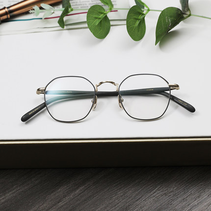 YELLOWS PLUS DAMON【the WAREHOUSE optic】日本46□鈦金屬眼鏡