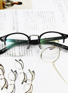 YELLOWS PLUS KURT II【THE WAREHOUSE OPTIC】日本手造49□